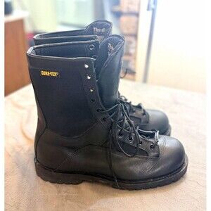 Bates Gore-Tex Thinsulate Insulated Black Leather Combat Boots Men’s 7.5 M